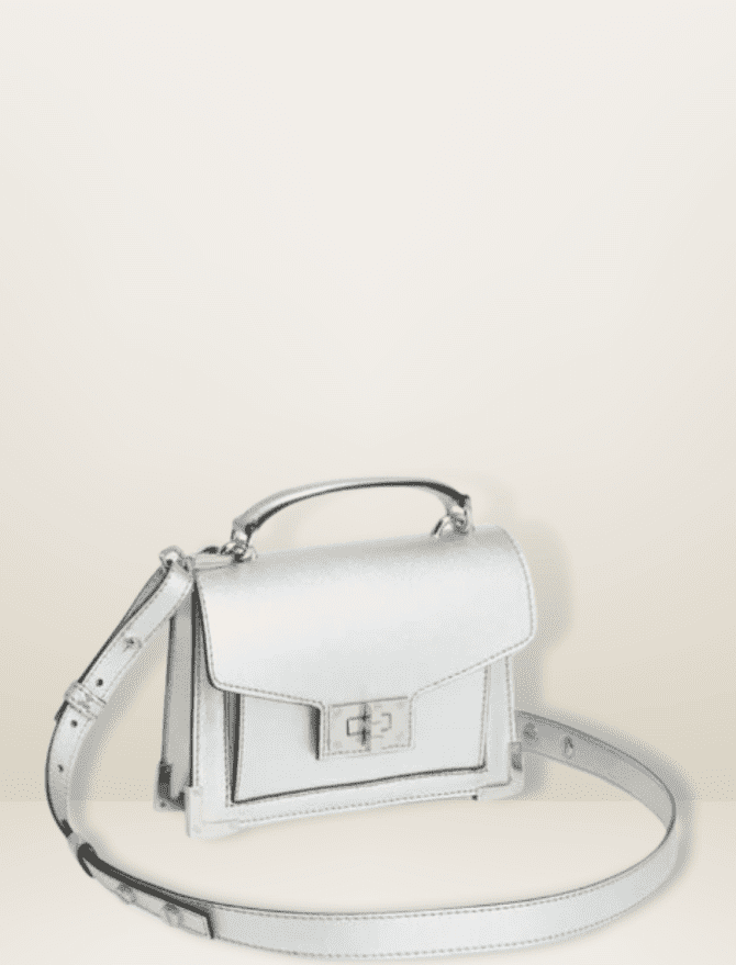 The Kooples Sac mini Emily argente